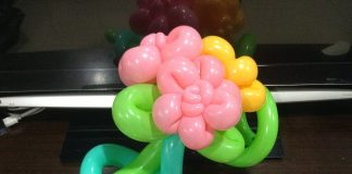 Sosis Balondan Çiçek Yapımı - Hobi Dünyası - balon süsleme teknikleri doğum günü balon süslemeleri nasıl yapılır sosis balondan şekil yapma uzun sosis balon