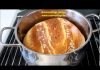 Çelik Tencerede Ekmek - Yemek Tarifleri - evde kolay ekmek yapımı normal ekmek nasıl yapılır ocakta ekmek pişirmek yaş maya ile evde ekmek yapımı