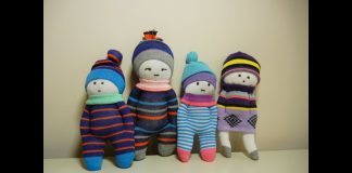 Çoraptan Bebek Yapımı Süsleme - Anne - Çocuk Dikiş Geri Dönüşüm Projeleri - çoraptan bebek yapımı youtube kolay bebek yapımı oyuncak bebek yapımı kolay