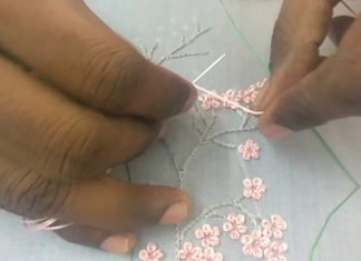 Düğüm İşi Modelleri - Nakış - rokoko gül yapımı tohum işi çiçek yapımı tohum işi modelleri