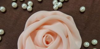 Anlatımlı Kumaştan Gül Yapımı - Dikiş Hobi Dünyası - evde kumaştan çiçek yapımı kumaştan gül yapımı romantik güller organze kumaştan çiçek yapımı şifon kumaştan çiçek yapımı