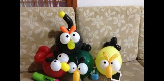 Balondan Angry Birds Nasıl Yapılır?