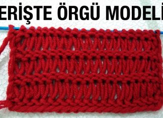Yazlık Örgü Modelleri Nasıl Örülür?