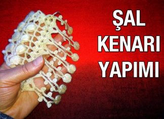 Ponpon Şal Kenarı Nasıl Yapılır?