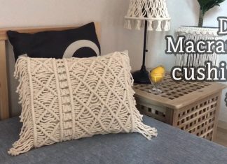 Pamuklu Makromeden Kırlent Nasıl Yapılır?
