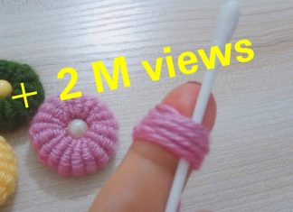 Parmakta Çiçek Yapılışı