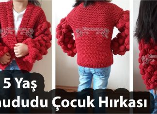 6 Yaş Örgü Hırka Modelleri