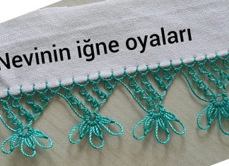 Düz Sıralı İğne Oyası Modelleri