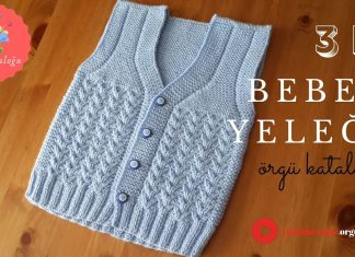 Erkek Bebek Yelek Modelleri ve Yapılışı Video