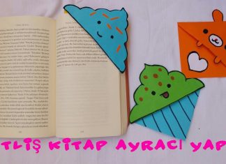 Kitap Ayracı Yapımı