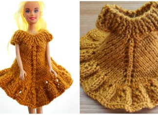 Örgü Barbie Bebek Kıyafetleri Yapımı