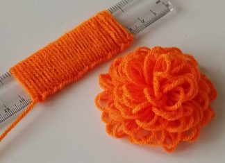 Cetvelle Çiçek Nasıl Yapılır?