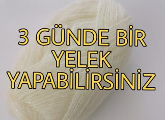 Tığ İşi Kolay Yelek Nasıl Örülür?