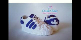 Bebek Spor Ayakkabı Nasıl Örülür? 1
