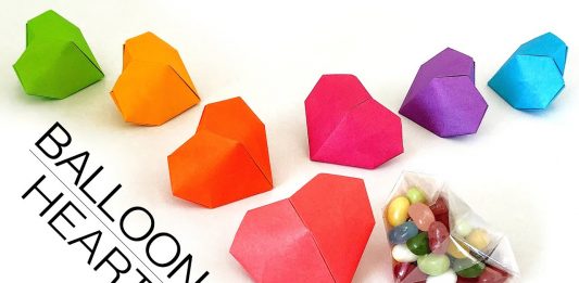 Origami Kalp Nasıl Yapılır?
