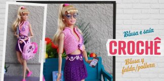 Barbie Örgü Kıyafet Yapımı