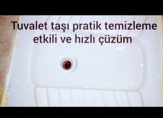 Sararan Tuvalet Taşı Nasıl Temizlenir?