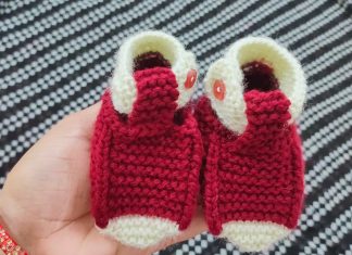 Şiş Örgü Bebek Patikleri Yapılışı