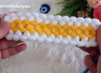 Nazar Boncuğu Uzun Lif Yapılışı