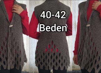 Büyükler için Yelek Örnekleri ve Yapılışları