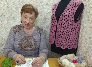 El Örgü Yelek Modelleri Tığla