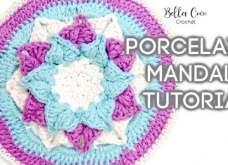 Örgü Mandala Motif Yapımı