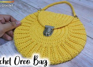 Örgü Oreo Çanta Yapılışı
