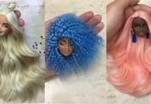 Barbie Bebek Saçı Yapımı