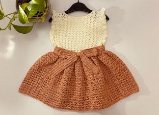 Bebek Örgüleri Elbise Modelleri Anlatımlı