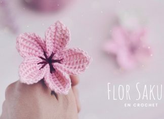 Örgü Sakura Çiçeği Yapılışı
