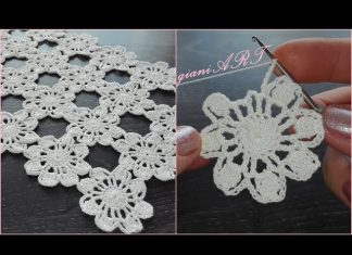 Yeni Başlayanlar İçin Kolay Çiçek Motifi