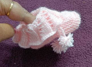 Şişle Bebek Patik Yapımı