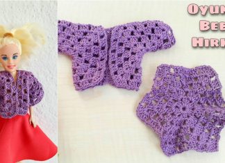 Barbie Örgü Yelek Yapımı