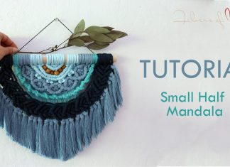 Makrome Mandala Yapılışı