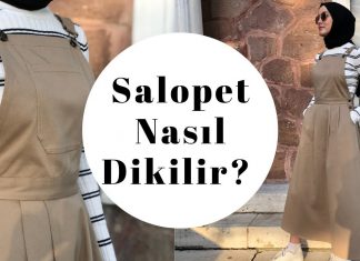 Salopet Elbise Nasıl Dikilir?