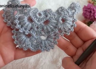 Tığ İşi Örgü Şal Yapılışı