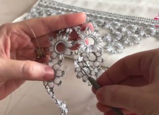 Arpa Boncuklu Havlu Yapımı