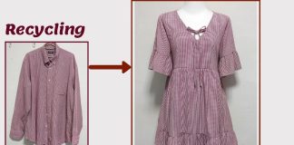 Eski Gömlekten Elbise Nasıl Yapılır?