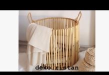 Pampastan Bambu Sepet Nasıl Yapılır?