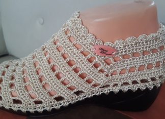 Tığ İşi Ayakkabı Yapılışı