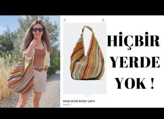 Zara Örgü Çanta Yapılışı