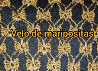 Kelebek Örgü Şal Modeli Yapılışı