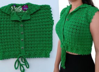 Örgü Polo Bluz Yapılışı