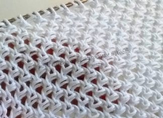 Ajurlu Şiş Örgü Örneği Yapımı