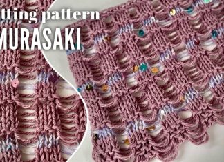 Şişle Ajurlu Örgü Modeli Yapılışı