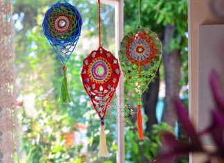 Örgü Mandala Örneği