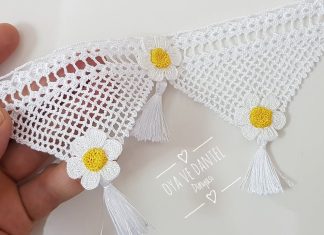 Papatya Havlu Kenarı Yapılışı