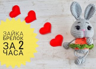 Amigurumi Tavşan Anahtarlık Yapılışı