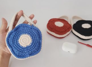 Çiçek Desenli El Çantası Nasıl Örülür?