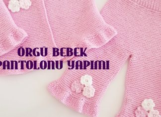 Örgü Bebek Pantolon Yapılışı